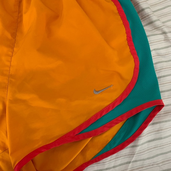Orange Nike drifit shorts - Picture 2 of 5